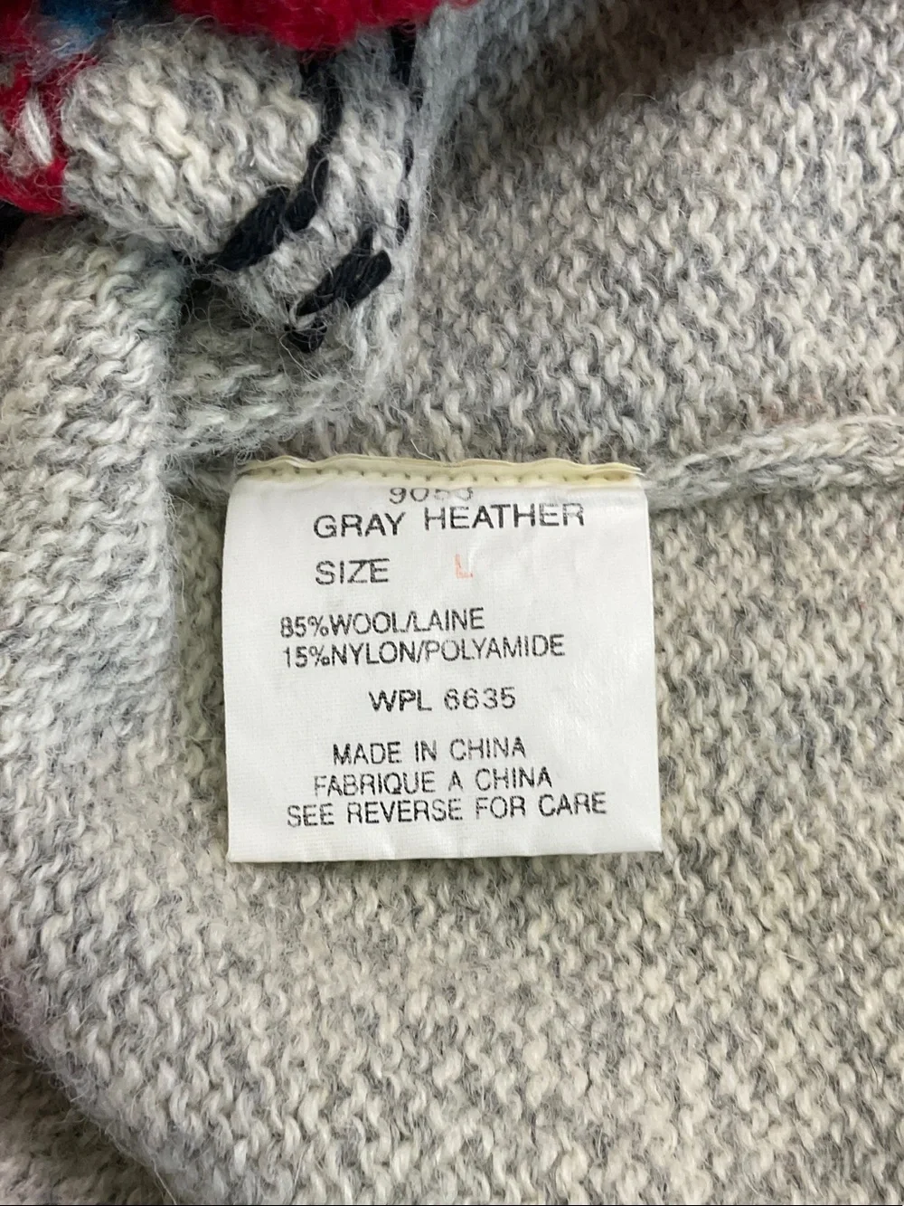 Woolrich Vintage Santa’s Toy Shop - Gray Heather